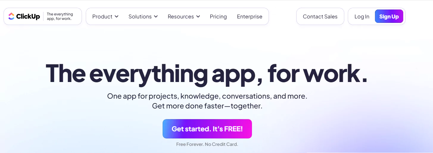 ClickUp &mdash; Best for All-in-One Project Management