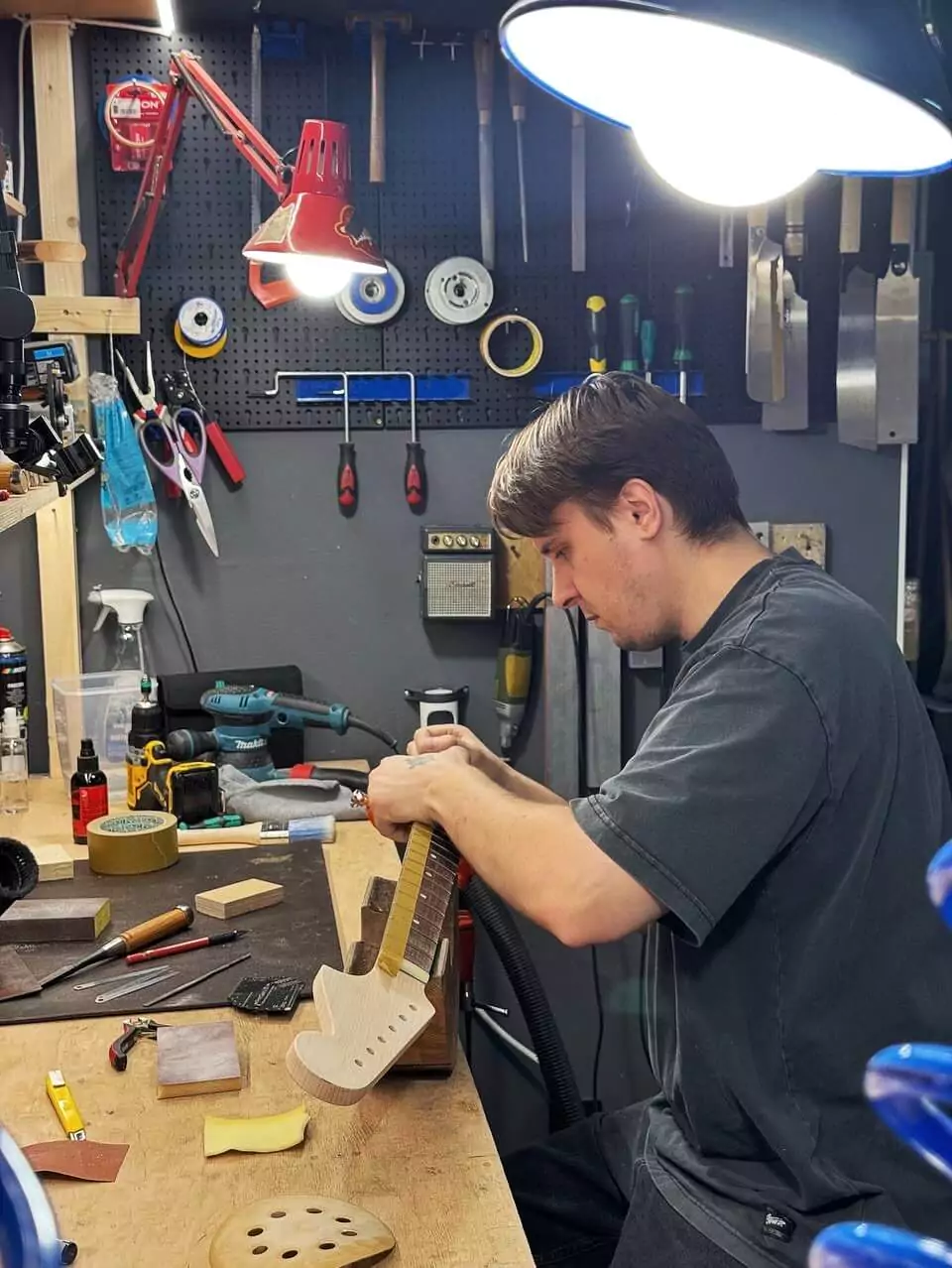 Микита Тадика, засновник Tadyka Guitars