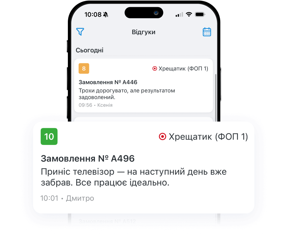 Автоматический сбор отзывов в CRM для ведения клиентской базы